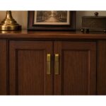 Florence Reeded Vertical Finger Antique Fix Handle - 64mm - Image 3