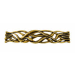 Florence Botanical Weave Antique Fix Handle – 128mm