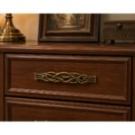 Florence Botanical Weave Antique Fix Handle – 128mm - Image 3