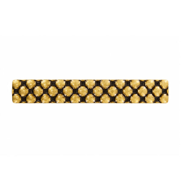 Florence Quilted Grid Antique Fix Handle - 96mm