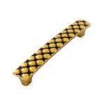 Florence Quilted Grid Antique Fix Handle - 96mm - Image 2