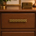 Florence Quilted Grid Antique Fix Handle - 96mm - Image 3