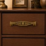Florence Lattice Antique Fix Handle - 128mm - Image 3