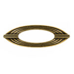 Florence Oval Loop Antique Fix Handle - 96mm