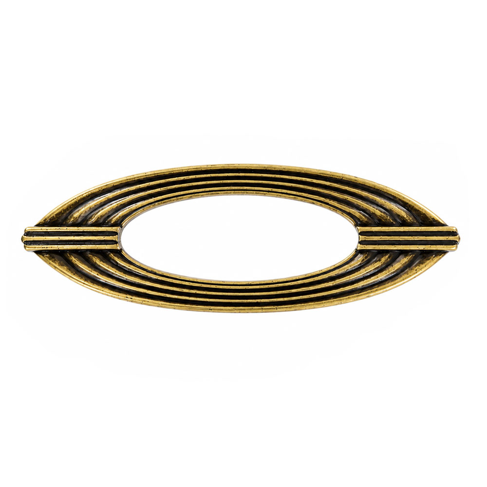 ITS-213-1 Florence Oval Loop Antique Fix Handle - 96mm - Image 1