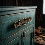 Florence Blossom Chain Antique Furniture Handle – 128mm - Image 3