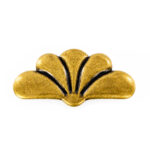 Florence Shell-Motif Antique Furniture Handle – 64mm