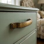 Florence Antique Style Fixed Furniture handle – 96mm - Image 3