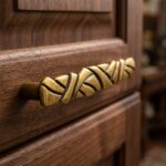 Geometric Twist Florence Furniture Fix Handle – 128mm - Image 3