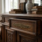 Royal Antique Florence Furniture Fix Handle – 96mm - Image 3