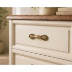 Victorian Fix Handle Florence Antique 96mm - Image 3