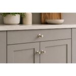 Modern Round Furniture Knob Satin Nickel 14mm - Image 3