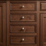 Modern Oval Furniture Knob Satin Nickel 14mm - Image 3