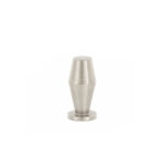 Modern Tapered Knob Satin Nickel 13mm