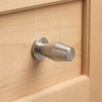 Modern Tapered Knob Satin Nickel 13mm - Image 3
