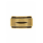Modern Arch Knob Florence Antique 32mm