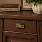 Modern Arch Knob Florence Antique 32mm - Image 3
