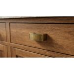 Vintage Arched Knob Florence Antique 32mm - Image 3