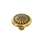 Vintage Sunburst Knob Florence Antique 35mm - Image 2