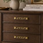 Elegant Lattice Handle Florence Antique 128mm - Image 3