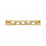 Elegant Lattice Handle Florence Antique 128mm