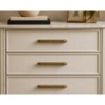 Textured Ribbed Handle Florence Antique 128mm - Image 3