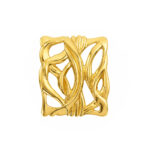 Decorative Gold Plated Furniture Knob – 32 × 45mm