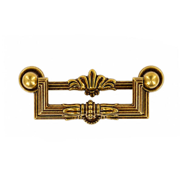 Vintage French Gold Drop Handle – 64mm