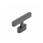 Knob Covermatt Graphite 16x32x55mm - Image 2