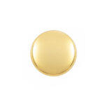 Round Gold Plated Furniture Knob – 35mm - Image 2