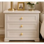 Round Gold Plated Furniture Knob – 35mm - Image 3