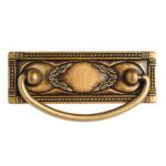 Elegant Ornate Drop Handle Florence Antique 64mm