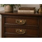 Elegant Ornate Drop Handle Florence Antique 64mm - Image 2