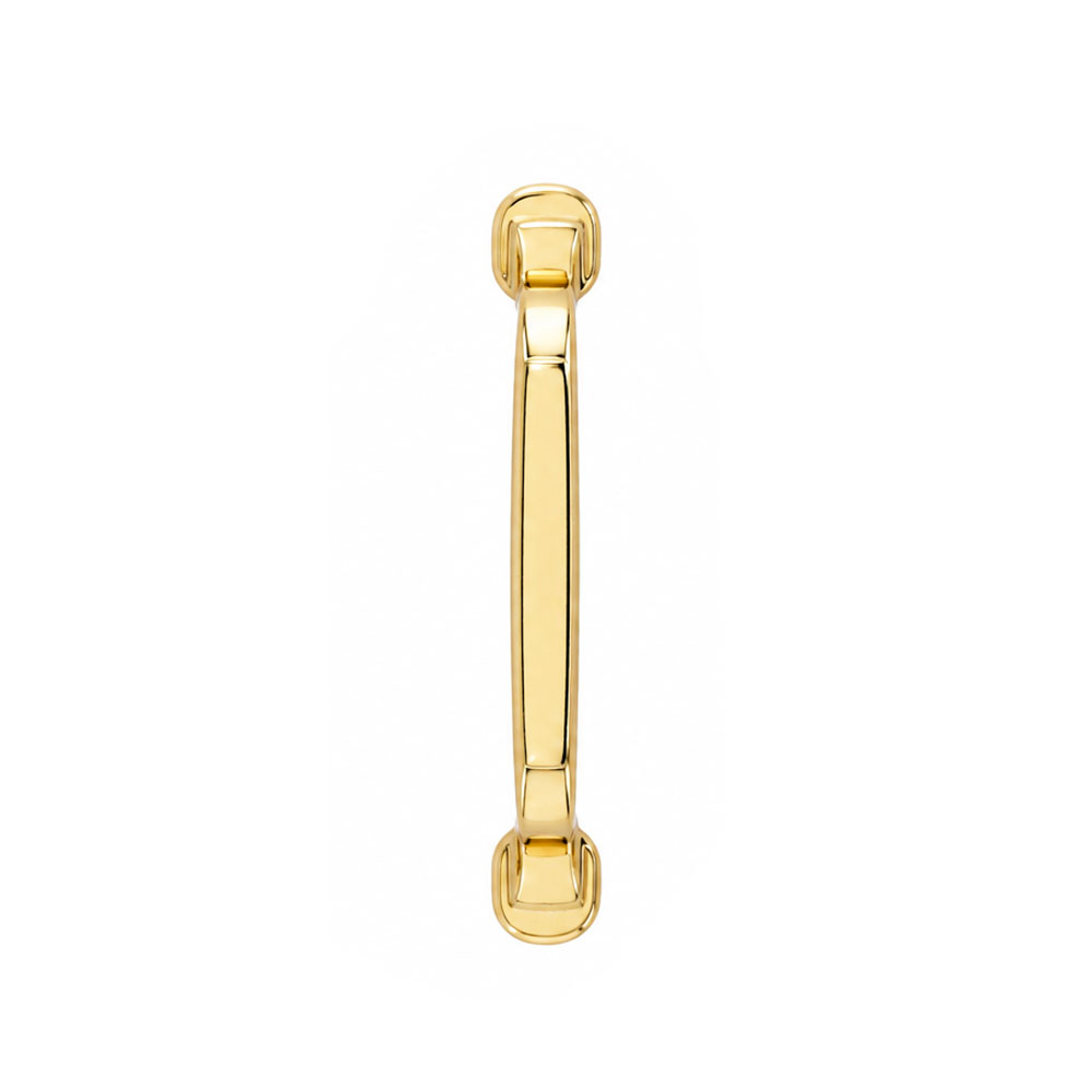 ITS-372-1 Modern Gold Plated Furniture Handle – 96mm - Image 1