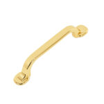 Modern Gold Plated Furniture Handle – 96mm - Image 2