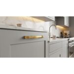 Classic Gold Plated Fix Handle – 128mm - Image 3