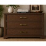 Ribbed Textured Bar Handle Florence Antique 160mm - Image 3