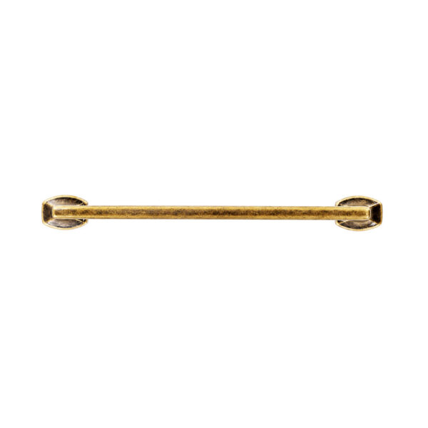 Elegant Slim Bar Handle Florence Antique 160mm