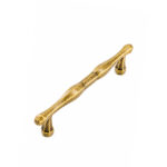 Elegant Faceted Bar Handle Florence Antique 128mm - Image 2