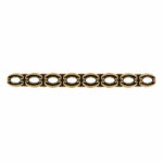 Vintage Oval Link Handle Florence Antique 160mm