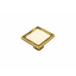 Vintage Square Handle Florence Antique 31×31mm - Image 2