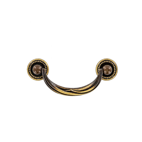Decorative Drop Furniture Handle Shaded Bronze 96mm