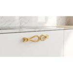 Modern Gold Plated Fix Handle – 96mm - Image 3