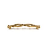 Fix Handle Milano Gold 128mm - Image 2