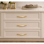 Elegant Milano Gold Furniture Handle – 96mm - Image 4