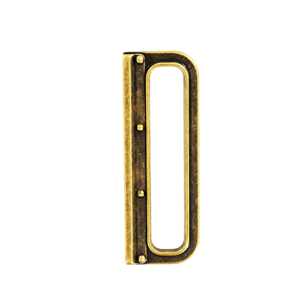 ITS-445-1 Modern Slim Frame Handle Florence Antique 96mm - Image 1