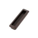 Rectangular Sliding Handle Matt Brown Aluminium 128mm - Image 2