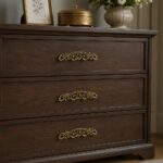 Classic Ornamental Design Handle Florence Antique 96mm - Image 3