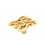 Vintage Royal Gold Patina Knob – 38mm - Image 2