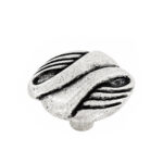 Knob Shiny Old Silver 36mm - Image 2